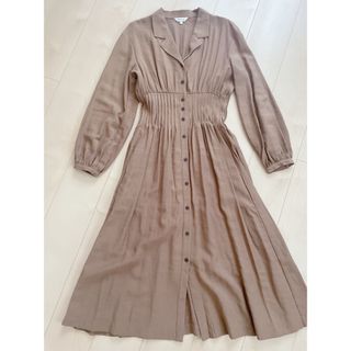 マウジー(moussy)のmoussy ロングワンピース　長袖　シャツワンピース(ロングワンピース/マキシワンピース)