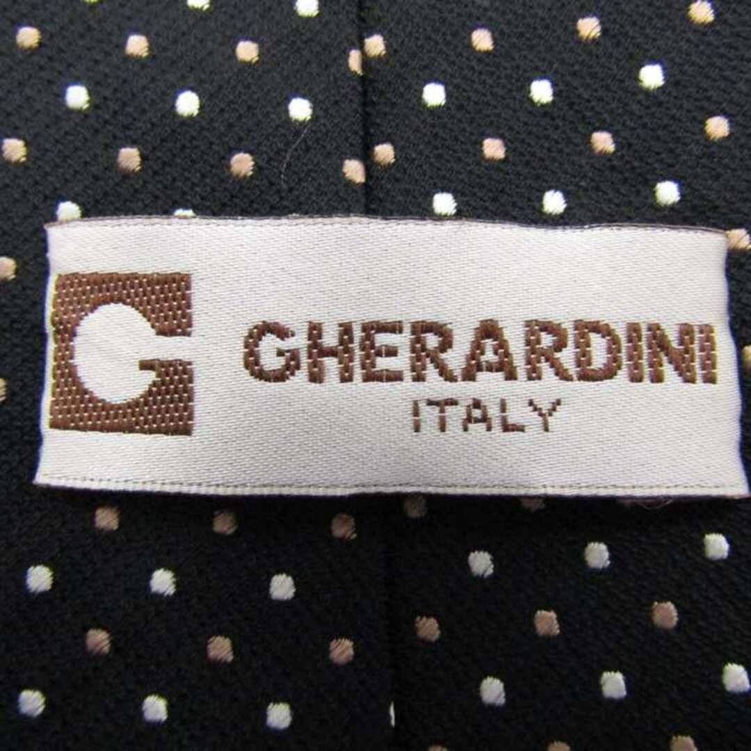 GHERARDINI(ゲラルディーニ)のゲラルディーニ ブランド ネクタイ シルク 小紋柄 ドット柄 メンズ ネイビー GHERARDINI メンズのファッション小物(ネクタイ)の商品写真