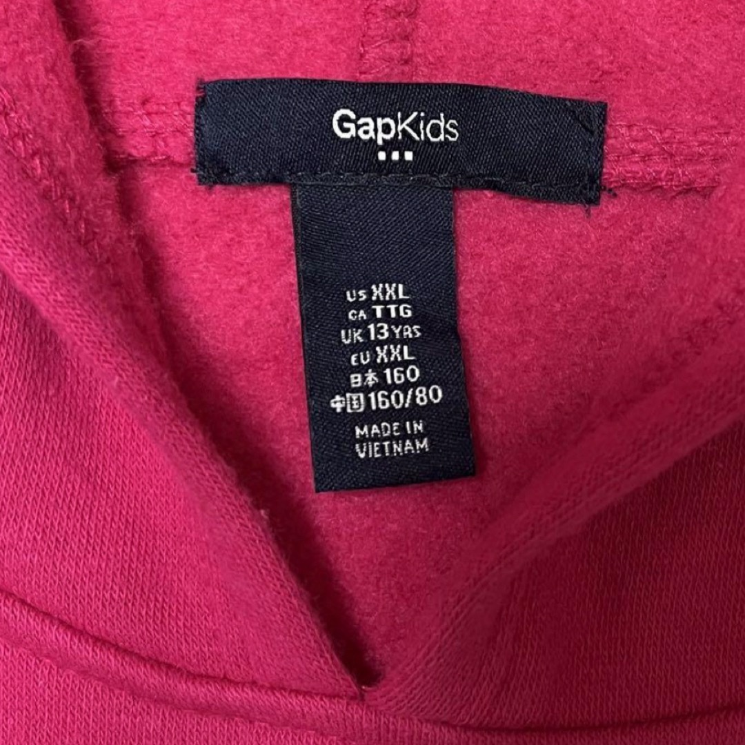 GAP Kids(ギャップキッズ)のGAPキッズパーカー キッズ/ベビー/マタニティのキッズ服女の子用(90cm~)(ジャケット/上着)の商品写真