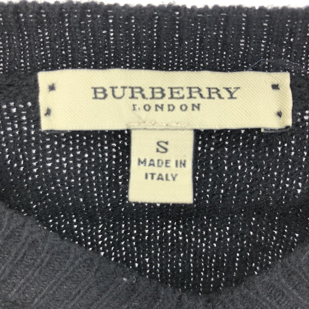 BURBERRY(バーバリー)の古着 バーバリー Burberry's LONDON Vネック ウールニットセーター イタリア製 メンズS /eaa407645 メンズのトップス(ニット/セーター)の商品写真