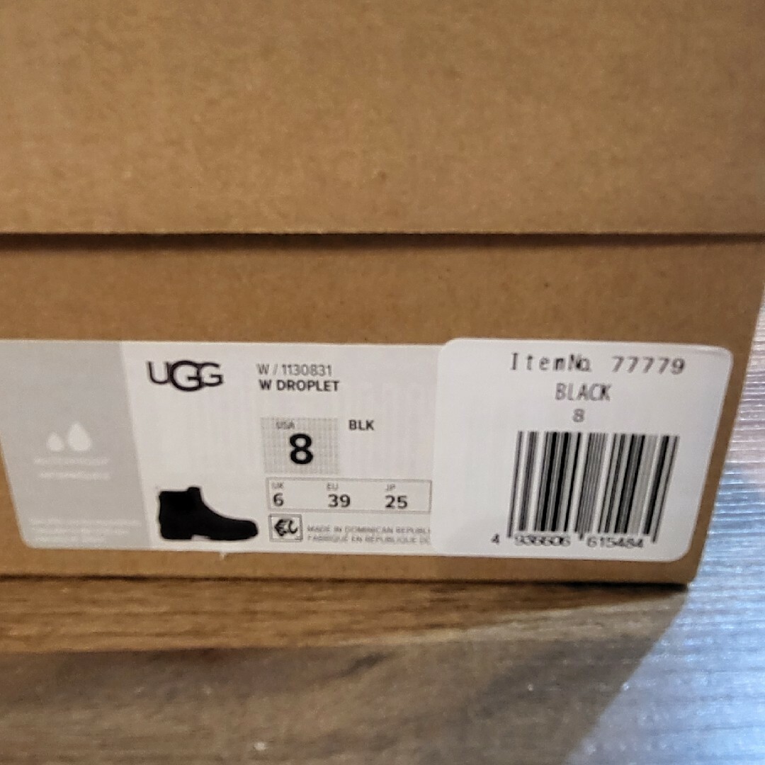 UGG(アグ)のUGG アグ　レインブーツ　ドロップレット　25cm レディースの靴/シューズ(レインブーツ/長靴)の商品写真