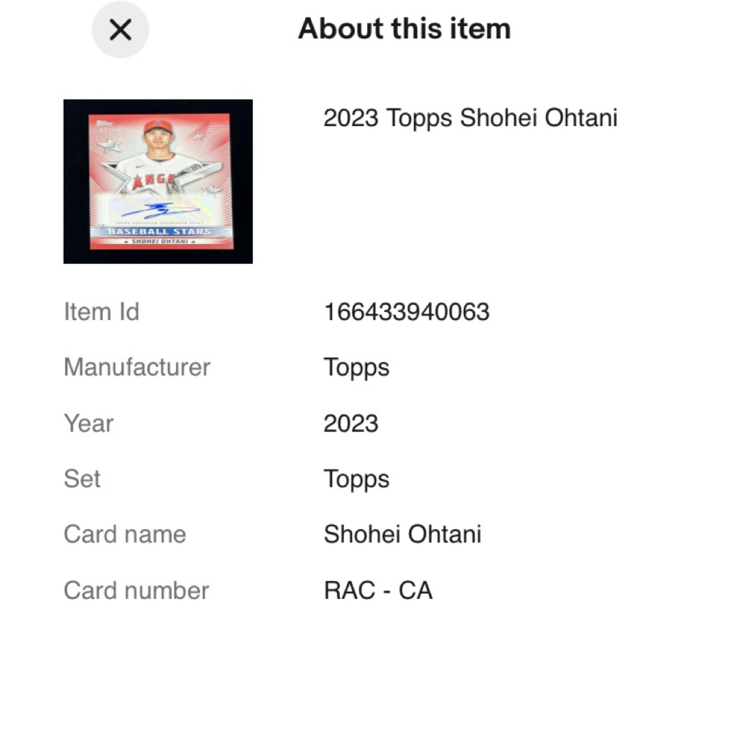 Topps Baseball Star 大谷翔平 直筆サインカード 25シリの通販 Topps Baseball Star 大谷翔平 直筆サインカード 25シリの通販