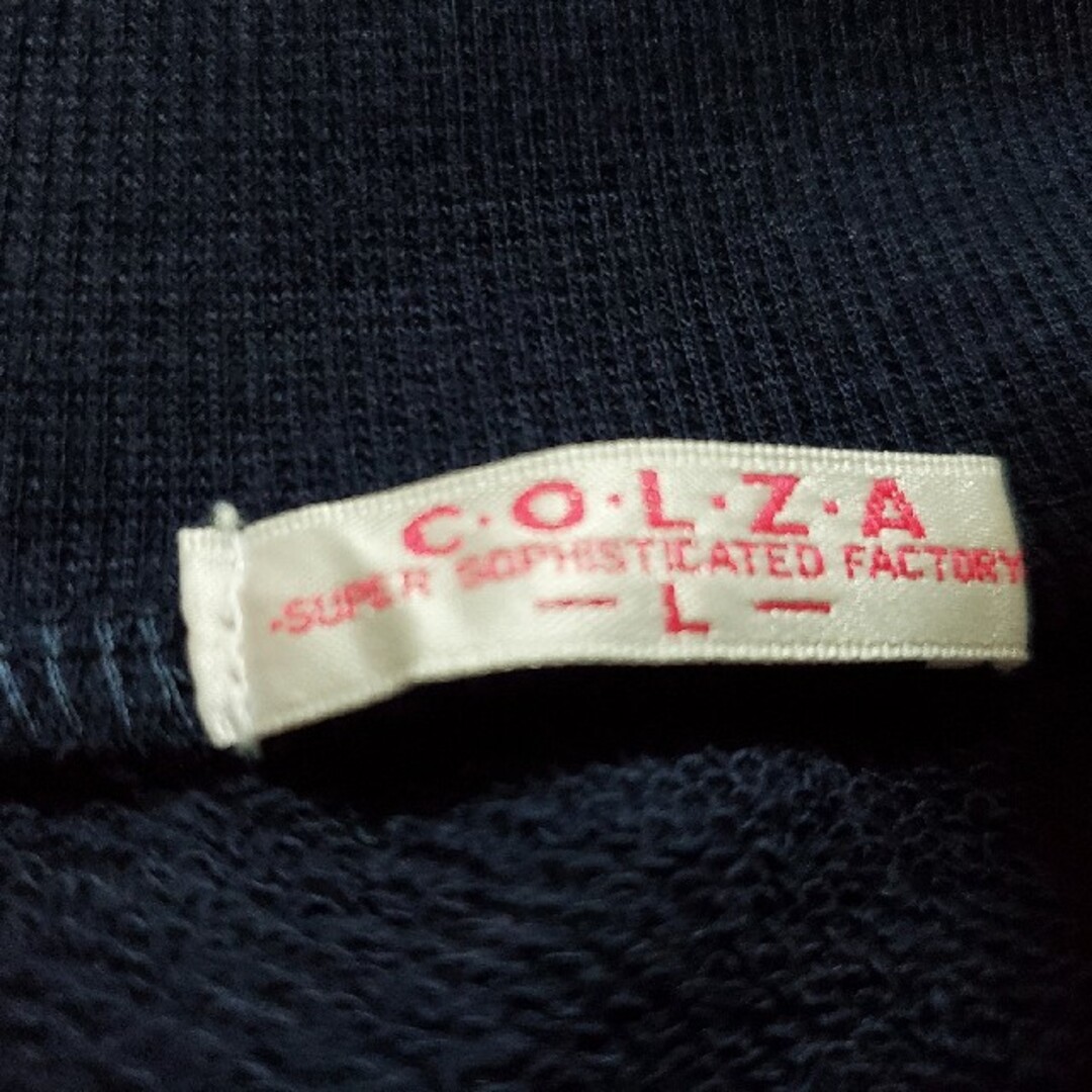 COLZA(コルザ)のトレーナー★紺色★Lサイズ★COLZA★美品 レディースのトップス(トレーナー/スウェット)の商品写真