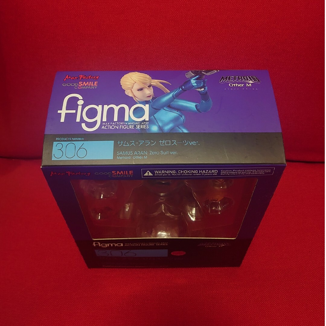 GOOD SMILE COMPANY(グッドスマイルカンパニー)のサムス・アラン ゼロスーツver. figma METROID Other M エンタメ/ホビーのフィギュア(ゲームキャラクター)の商品写真