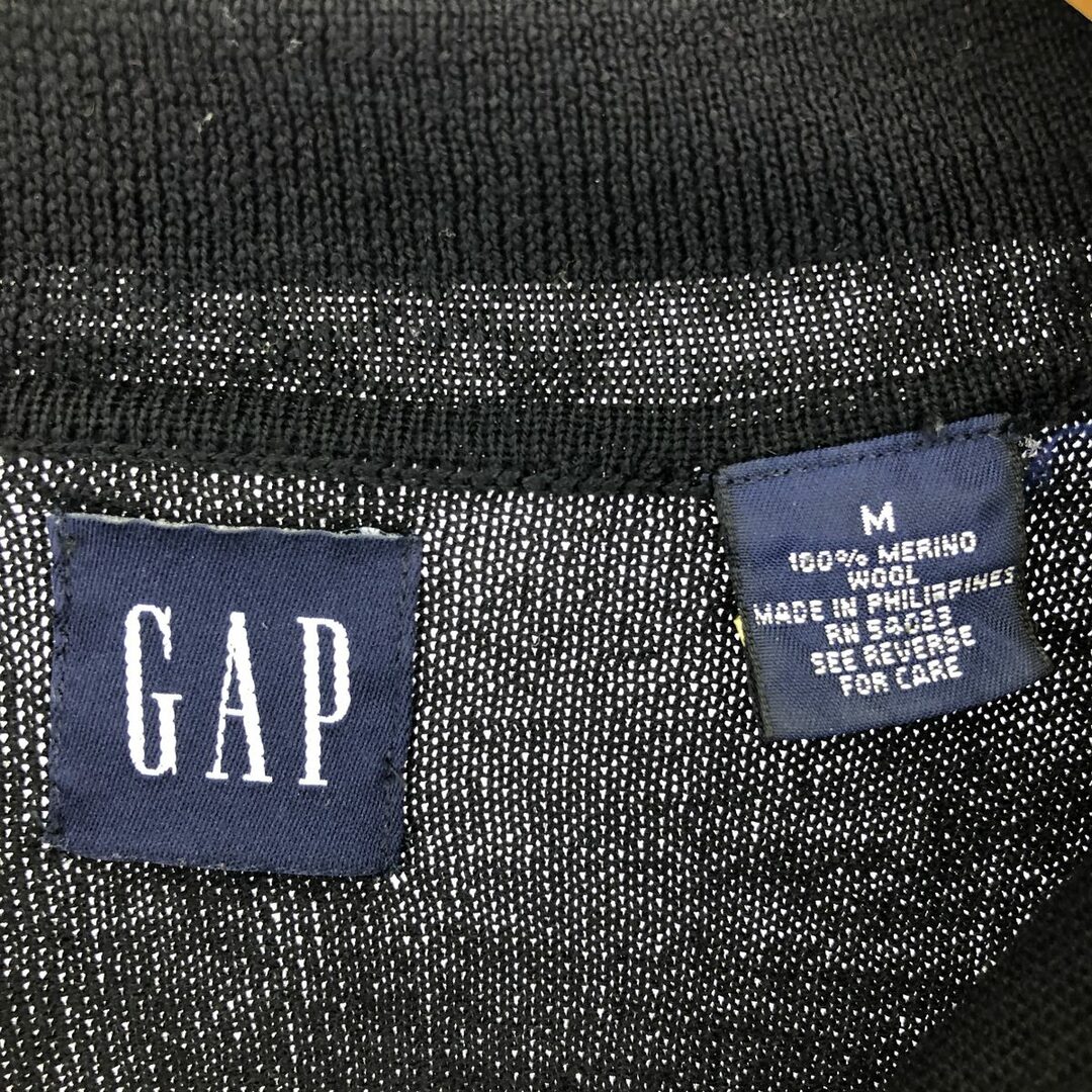 GAP(ギャップ)の古着 ギャップ GAP ポロニットセーター メンズM /eaa407627 メンズのトップス(ニット/セーター)の商品写真