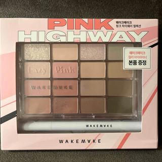 WAKEMAKE アイシャドウパレット 10 Lazypink(アイシャドウ)