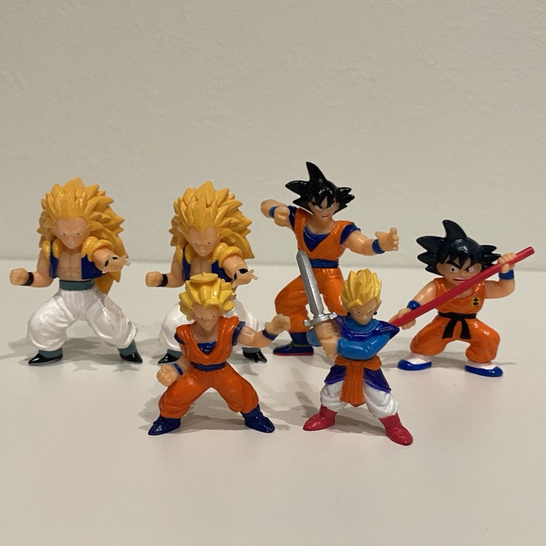 ドラゴンボール - ドラゴンボール ミニフィギュア6体 90年代 ドラゴンボール - ドラゴンボール ミニフィギュア6体 90年代
