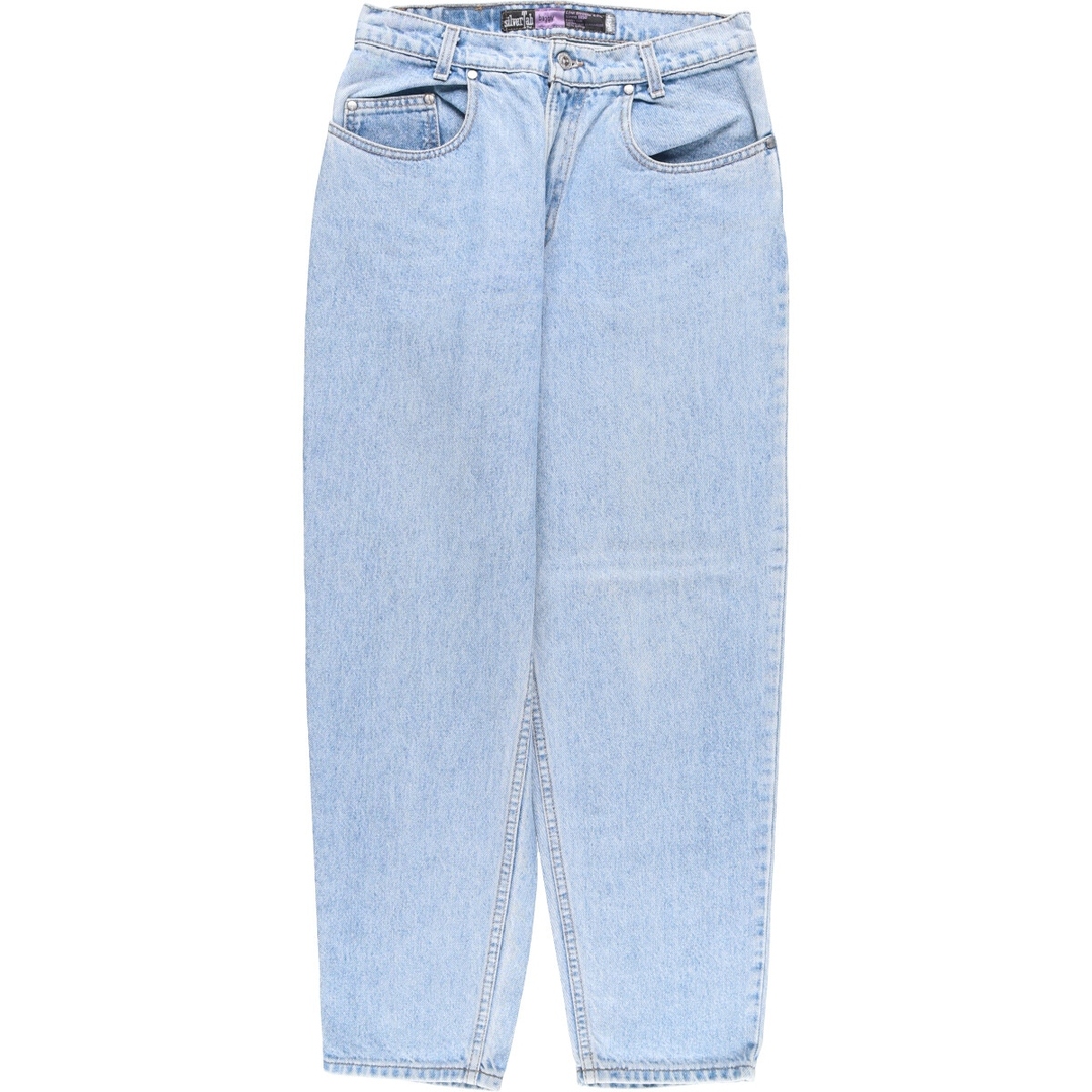 Levi's(リーバイス)の古着 90年代 リーバイス Levi's SILVER TAB シルバータブ BAGGY バギー テーパードデニムパンツ USA製 レディースL(w30) ヴィンテージ /eaa405414 レディースのパンツ(デニム/ジーンズ)の商品写真