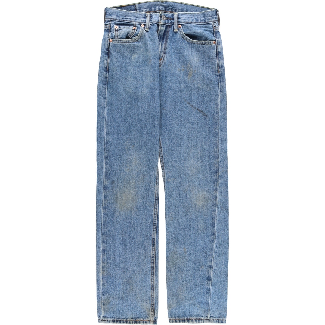 -ランクリーバイス Levi's 505 ストレートデニムパンツ レディースL(w29) /eaa405401