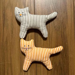 イケア(IKEA)のIKEA ねこ　ラトル　2個セット(がらがら/ラトル)