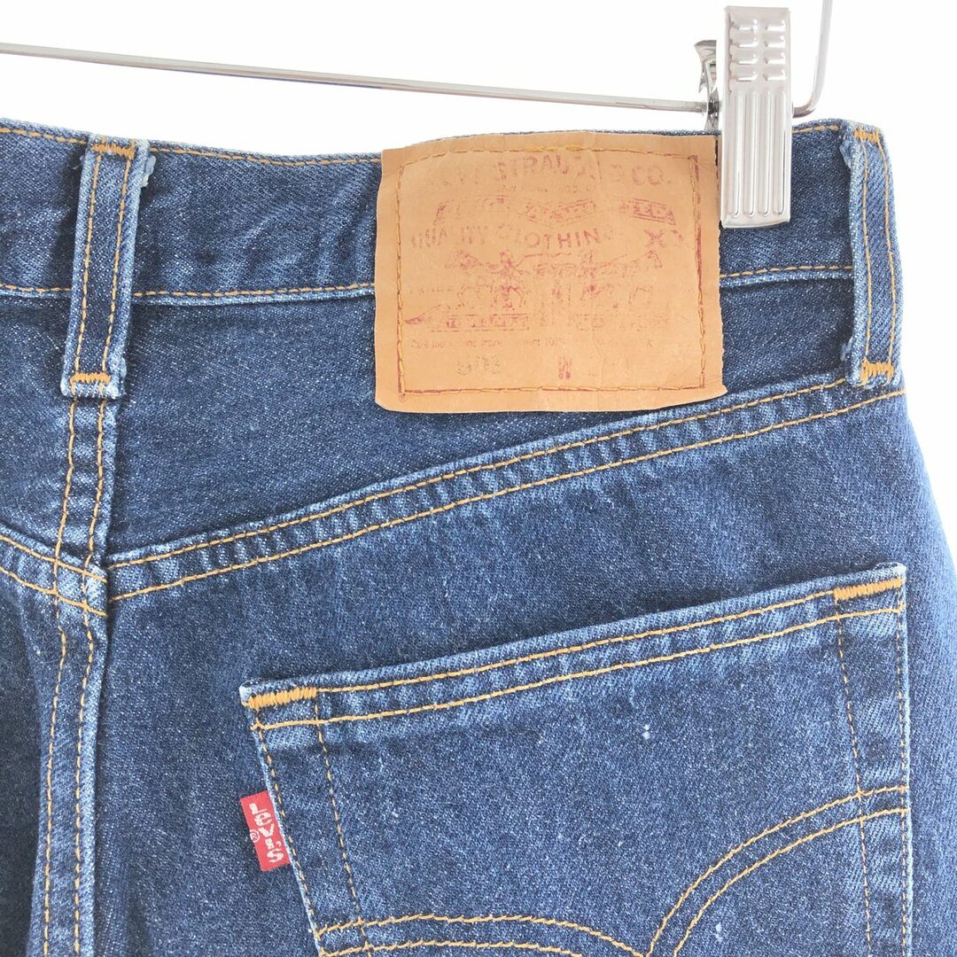 Levi's(リーバイス)の古着 濃紺 90年代 リーバイス Levi's 6501-6214 ストレートデニムパンツ USA製 レディースL(w29) ヴィンテージ /eaa380041 レディースのパンツ(デニム/ジーンズ)の商品写真