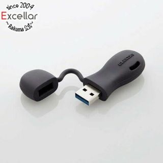 エレコム(ELECOM)のELECOM　子ども向けUSB3.2(Gen1)メモリ MF-JRU3032GBK　32GB ブラック(PC周辺機器)