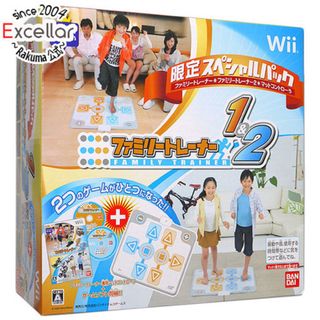 ウィー(Wii)のファミリートレーナー1＆2 限定スペシャルパック　Wii(家庭用ゲームソフト)