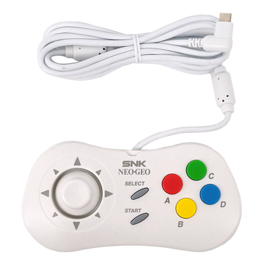 SNK(エスエヌケイ)のSNKプレイモア　NEOGEO mini PAD(ネオジオ ミニ パッド)　White 元箱あり エンタメ/ホビーのゲームソフト/ゲーム機本体(その他)の商品写真