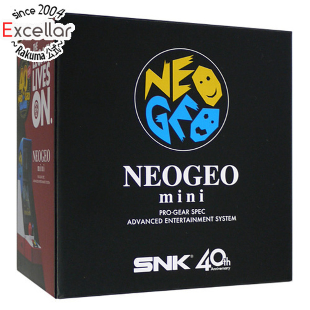 SNK(エスエヌケイ)のSNKプレイモア　NEOGEO mini(ネオジオ ミニ) 元箱あり エンタメ/ホビーのゲームソフト/ゲーム機本体(家庭用ゲーム機本体)の商品写真