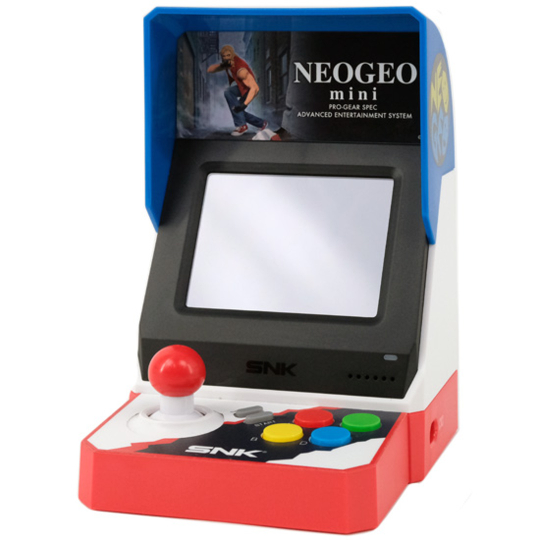 SNK(エスエヌケイ)のSNKプレイモア　NEOGEO mini(ネオジオ ミニ) 元箱あり エンタメ/ホビーのゲームソフト/ゲーム機本体(家庭用ゲーム機本体)の商品写真