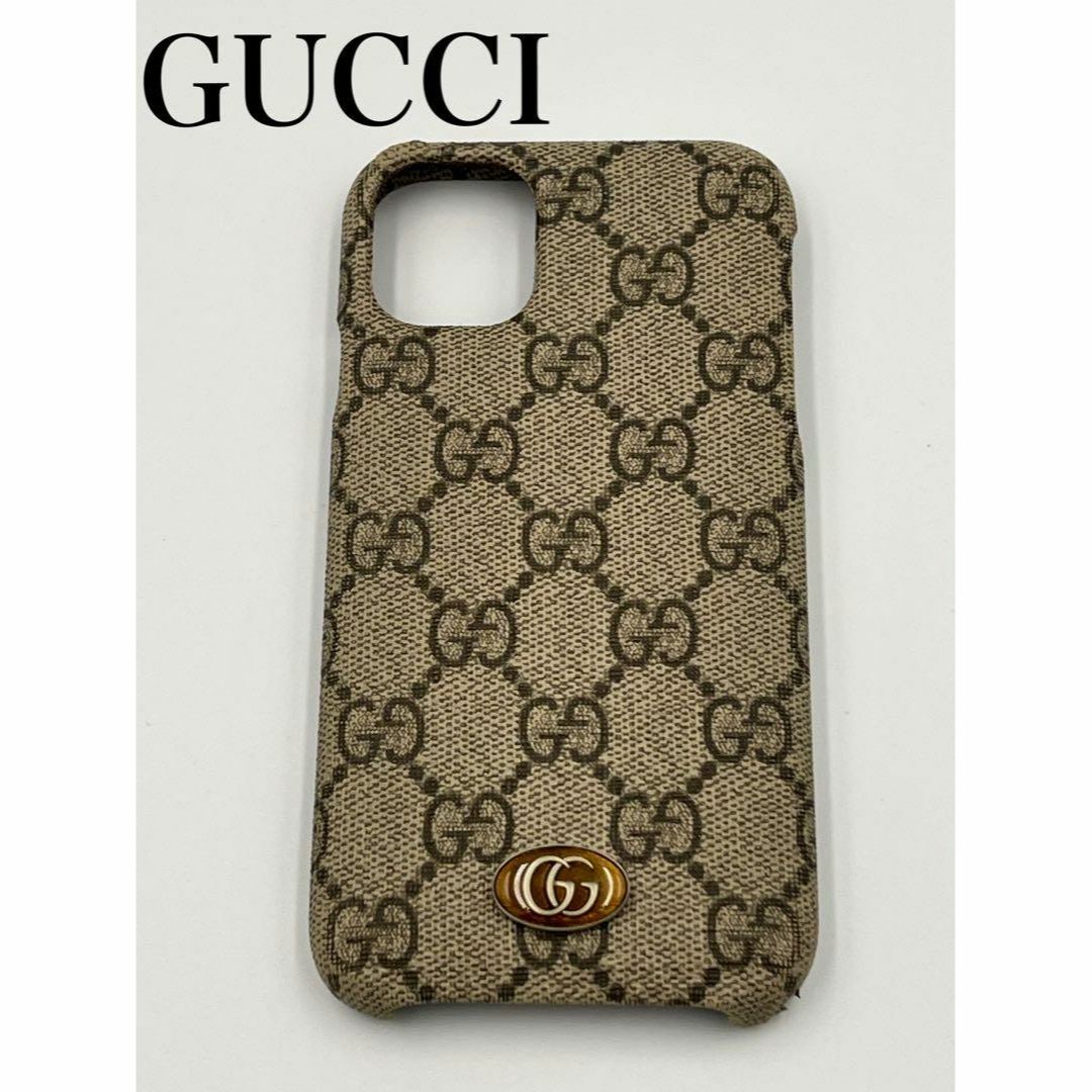 Gucci(グッチ)のグッチ/スマホケース/617664/PVC/GGスプリーム/オフィディア スマホ/家電/カメラのスマホアクセサリー(iPhoneケース)の商品写真