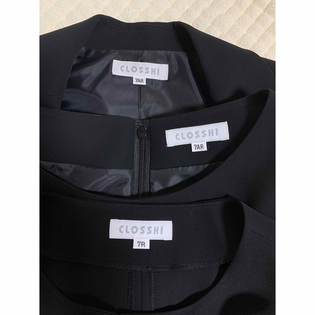 喪服 礼服 しまむら CLOSSHI 7号 3点セット 喪服 礼服 しまむら CLOSSHI 7号 3点セット