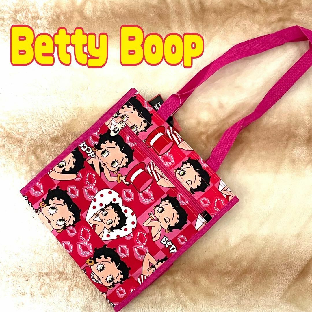 Betty Boop(ベティブープ)のBetty Boop ベティーブープ トートバック ショッピングバッグ レディースのバッグ(トートバッグ)の商品写真