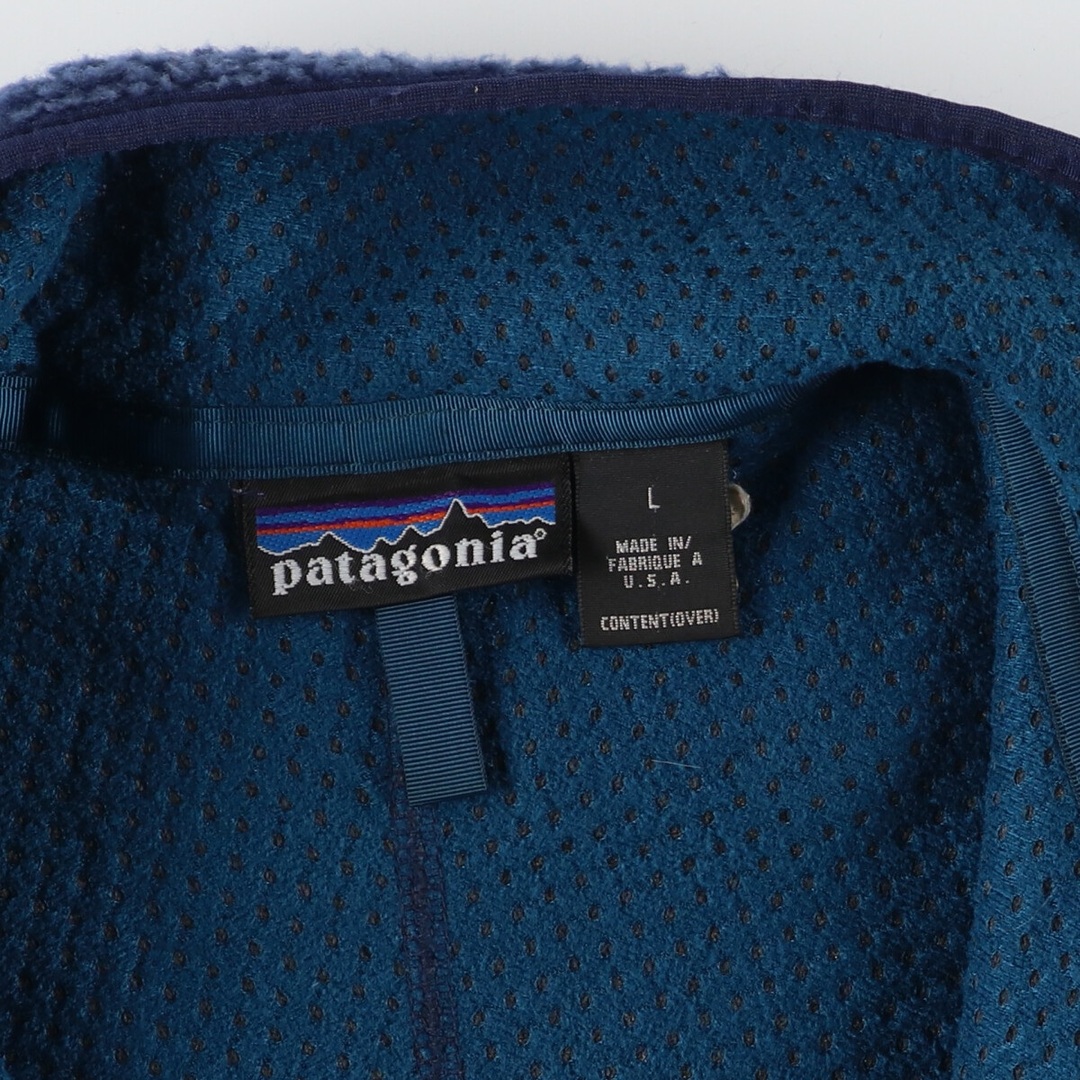 patagonia(パタゴニア)の古着 パタゴニア Patagonia レトロカーディガン 23020F5 フリースジャケット USA製 メンズL ヴィンテージ /evb003882 メンズのジャケット/アウター(その他)の商品写真