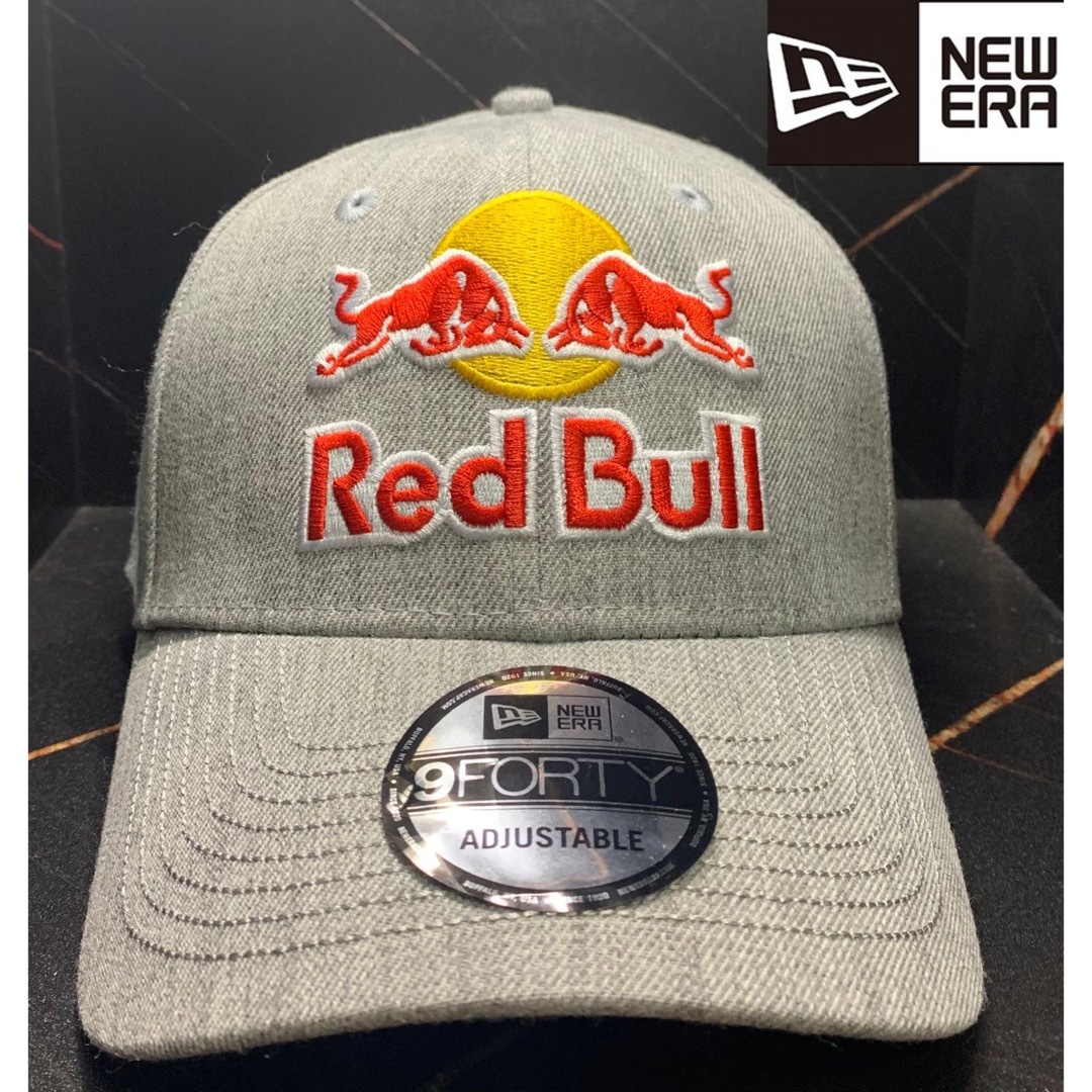 NEW ERA(ニューエラー)の送料無料　新品　REDBULL×NEWERA キャップ　グレー メンズの帽子(キャップ)の商品写真