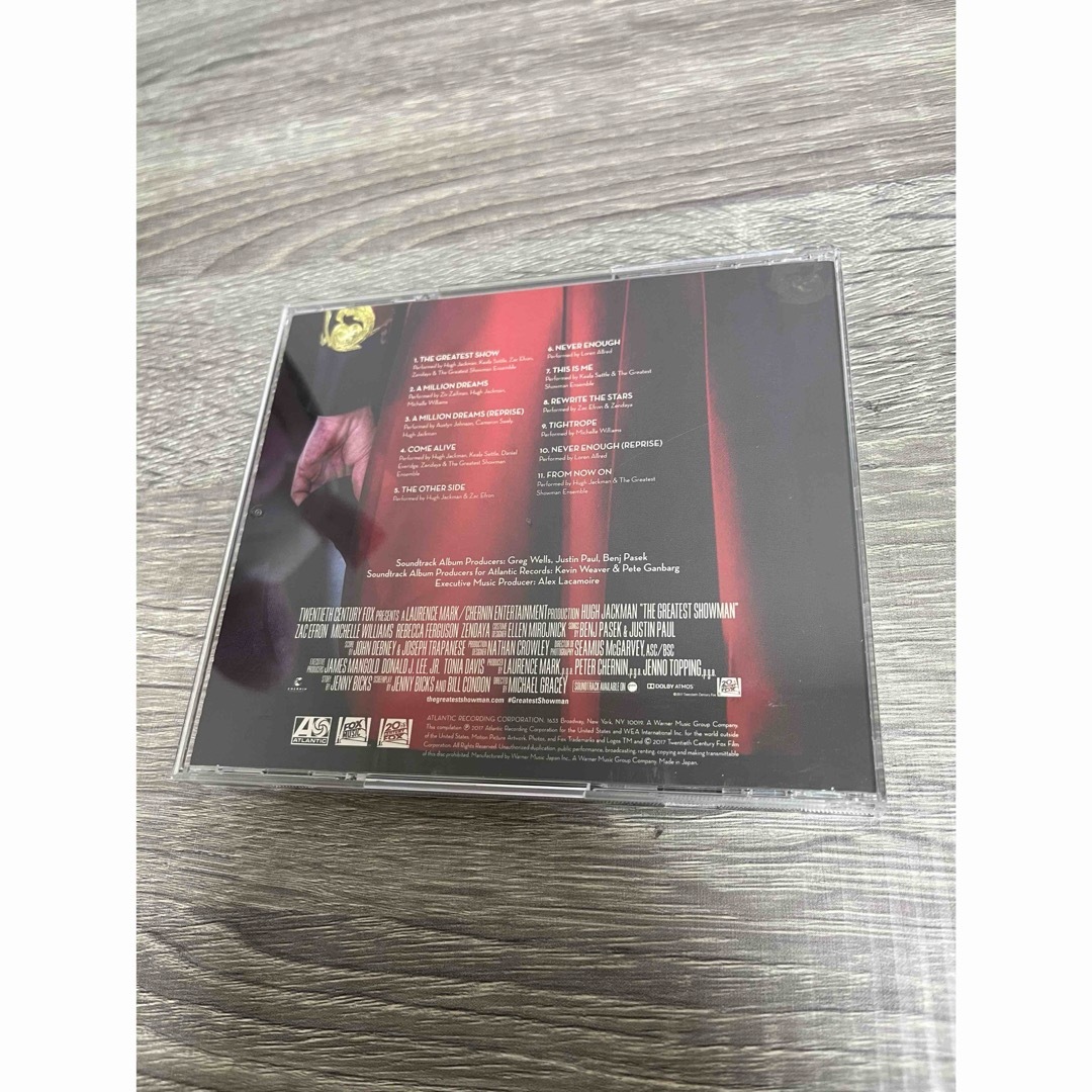 グレイテストショーマン　CD エンタメ/ホビーのCD(映画音楽)の商品写真