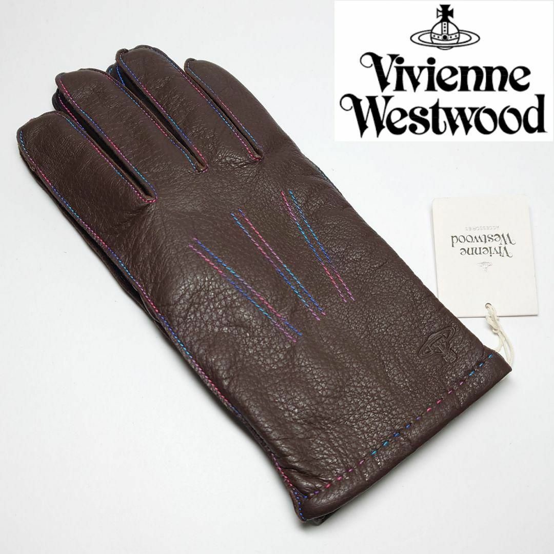 Vivienne Westwood(ヴィヴィアンウエストウッド)の【新品タグ付き】ヴィヴィアンウエストウッド 手袋/グローブ092 25cm メンズのファッション小物(手袋)の商品写真