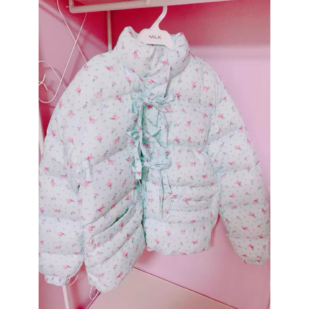 Katie(ケイティー)のKatie VIRGIN UP quilting jacket coat レディースのジャケット/アウター(ダウンコート)の商品写真