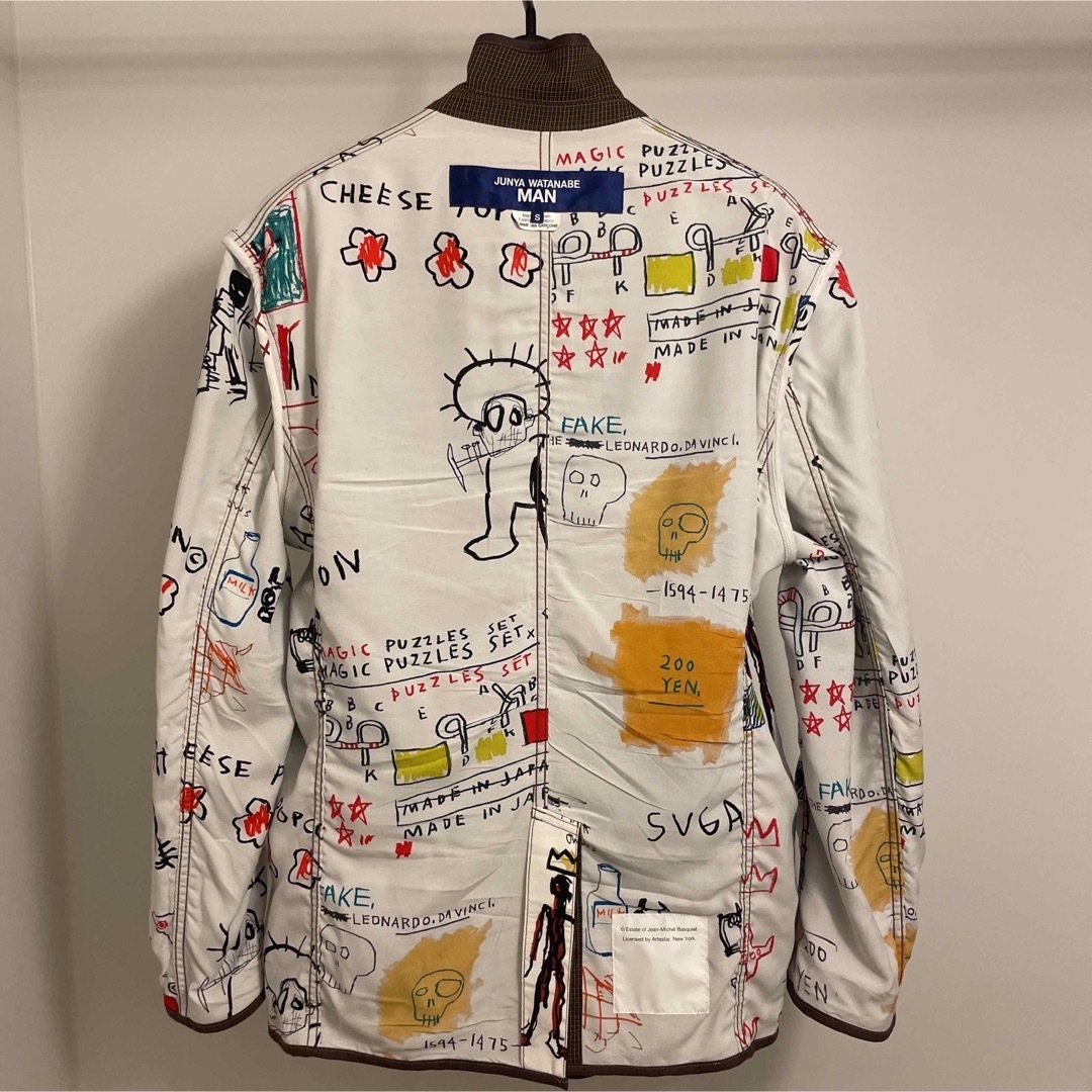 JUNYA WATANABE MAN(ジュンヤワタナベマン)の23SS JUNYA WATANABE MAN ジュンヤ バスキア ジャケット メンズのジャケット/アウター(テーラードジャケット)の商品写真