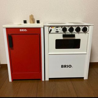 ブリオ(BRIO)のBRIO 　キッチン　シンク　レンジ　木製　おもちゃ　おままごと(知育玩具)