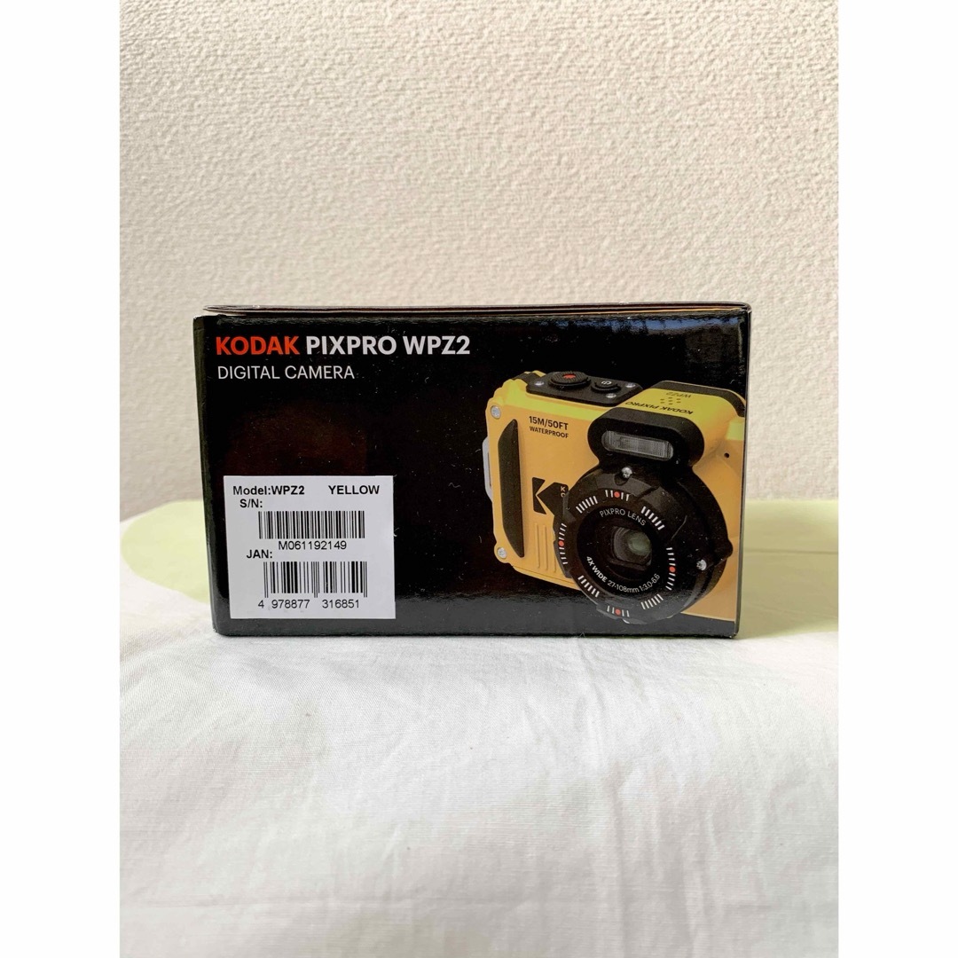 コダックKodak PIXPRO デジタルカメラ イエロー WPZ2 新品未使用品