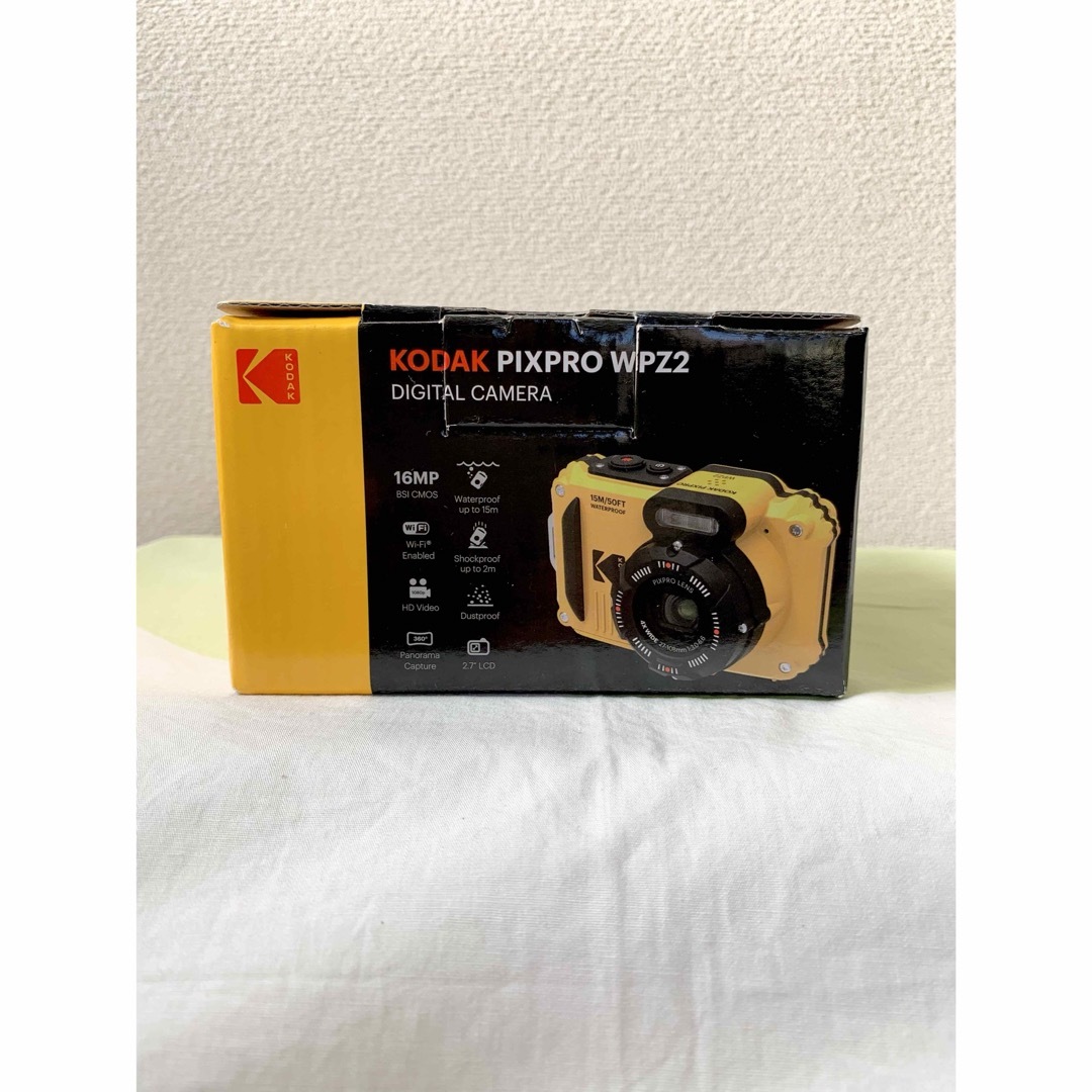 新品未使用　KODAK PIXPRO WPZ2 デジタルカメラ イエローkodak