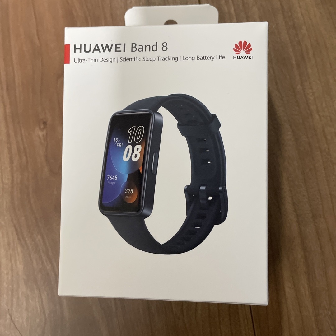 HUAWEI(ファーウェイ)のHUAWEI Band8 黒　交換バンド付き メンズの時計(腕時計(デジタル))の商品写真