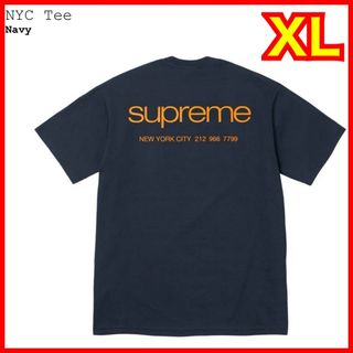 シュプリーム(Supreme)のSupreme Nyc Tee "Navy"(Tシャツ/カットソー(半袖/袖なし))