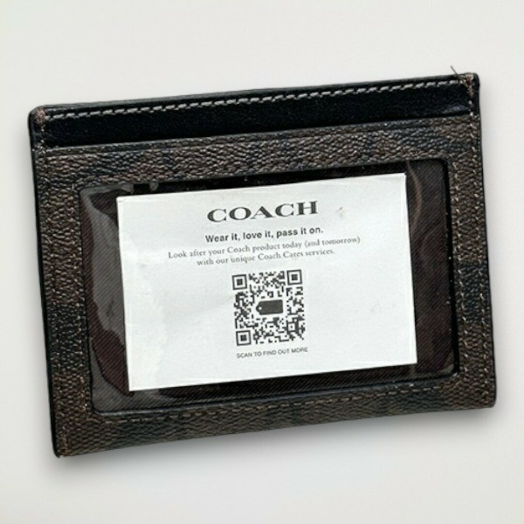 COACH(コーチ)の❥【SALE】【新品】コーチ COACH カードケース メンズのファッション小物(名刺入れ/定期入れ)の商品写真