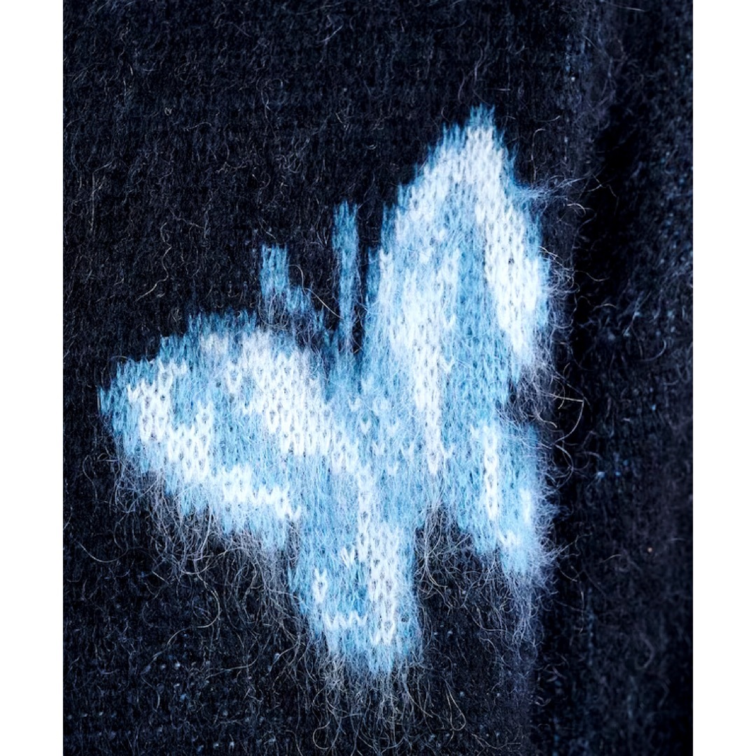 Needles(ニードルス)のNEEDLES 23aw別注 Mohair Cardigan Papillon メンズのトップス(カーディガン)の商品写真