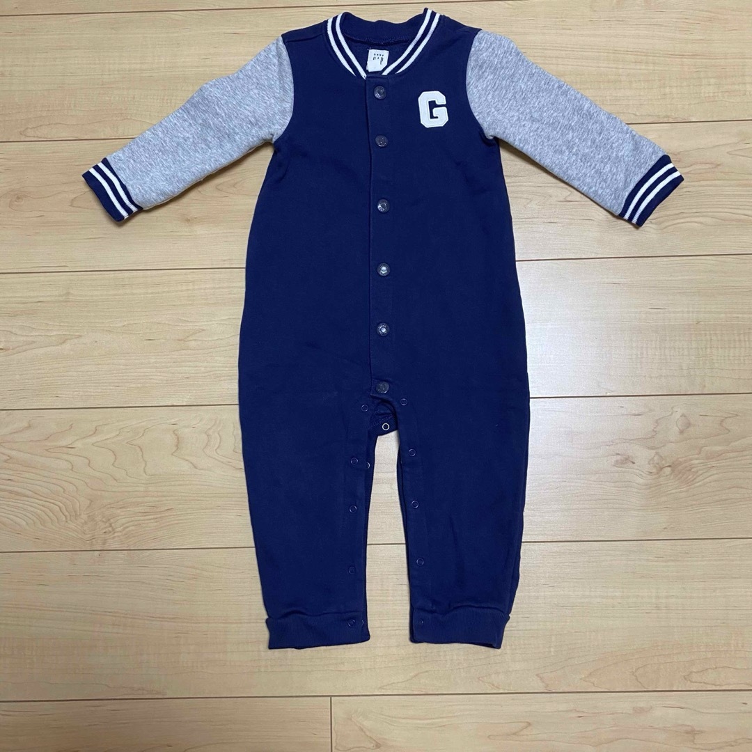 babyGAP(ベビーギャップ)のBabyGAP   カバーオール　裏起毛 キッズ/ベビー/マタニティのベビー服(~85cm)(カバーオール)の商品写真