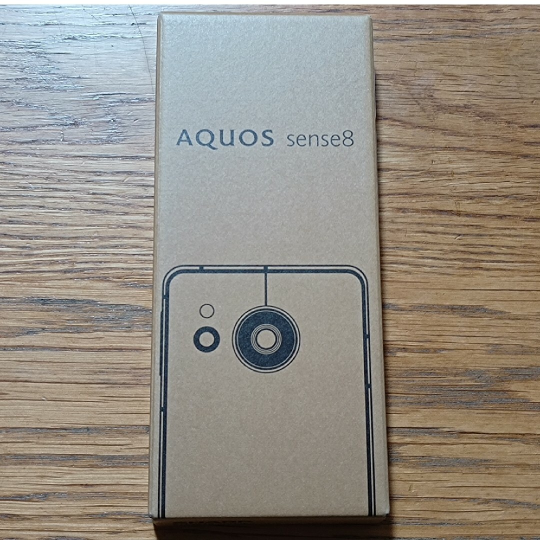 SHARP(シャープ)の未開封新品「AQUOS sense8 SH-M26 ペールグリーン」 スマホ/家電/カメラのスマートフォン/携帯電話(スマートフォン本体)の商品写真