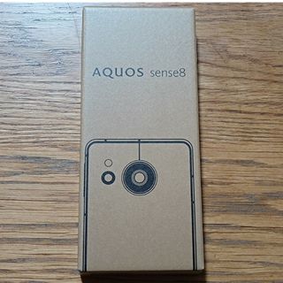 シャープ(SHARP)の未開封新品「AQUOS sense8 SH-M26 ペールグリーン」(スマートフォン本体)