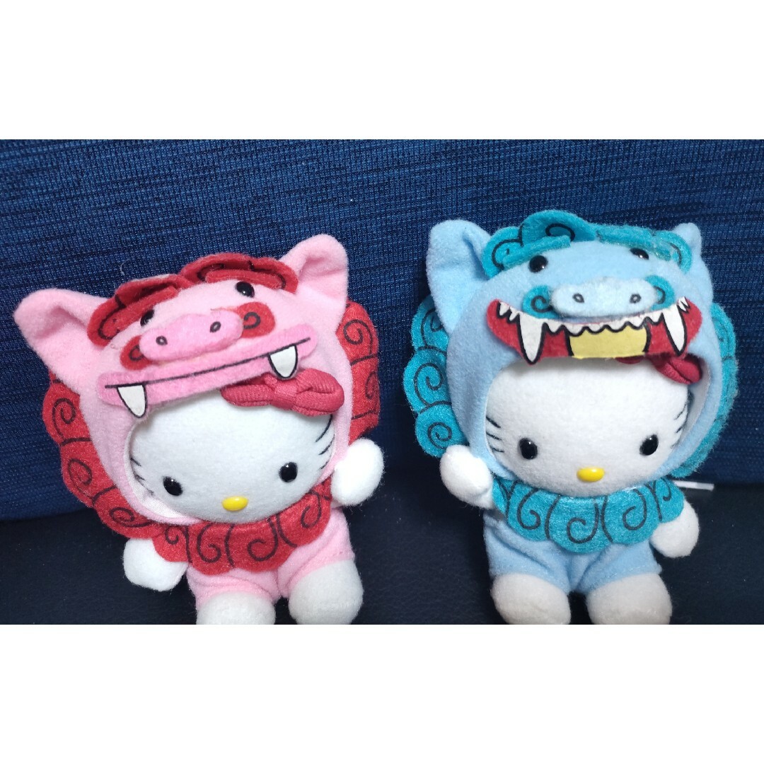 ハローキティ - キティちゃん ご当地 沖縄 シーサー ぬいぐるみ ハローキティ - キティちゃん ご当地 沖縄 シーサー ぬいぐるみ