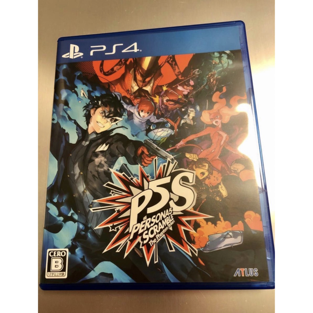 PlayStation4(プレイステーション4)の◆PS4◆ペルソナ5 スクランブル　ザ ファントム ストライカーズ P5S エンタメ/ホビーのゲームソフト/ゲーム機本体(家庭用ゲームソフト)の商品写真