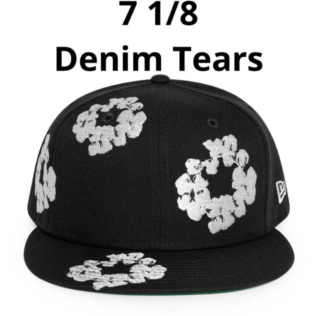 7 1/8 DENIM TEARS NEW ERA 59FIFTY CAP 本物キャップ