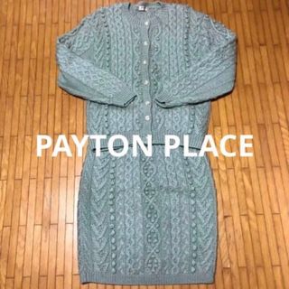 ペイトンプレイス(Peyton Place)のペイトンプレイス　ニット上下セットアップ　Mサイズ(スーツ)