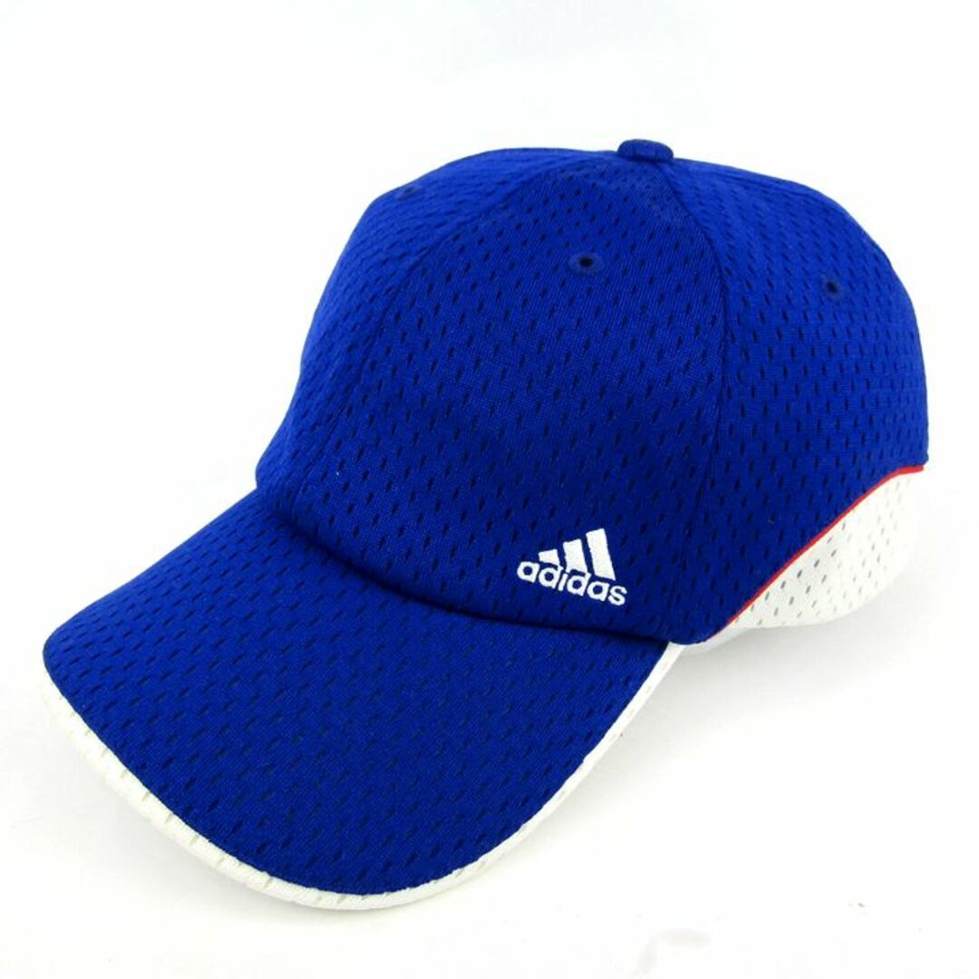 adidas(アディダス)のアディダス キャップ 2002 FIFA 日韓 ワールドカップ 公式 グッズ サッカー 帽子 メンズ 57~60cmサイズ ブルー adidas メンズの帽子(キャップ)の商品写真