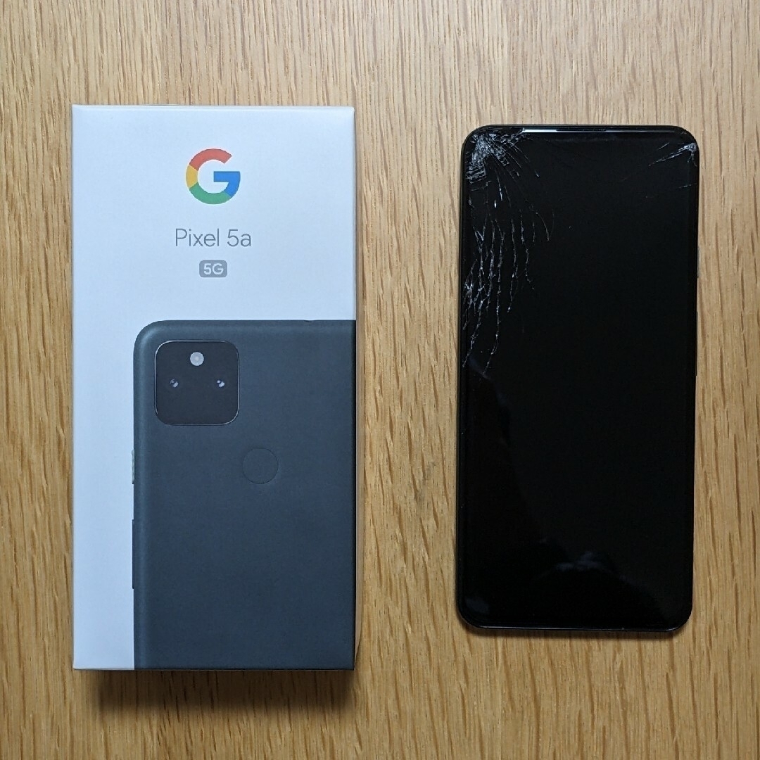 値下げ】Google Pixel 5a(5G)Mostlyブラック 128GB-