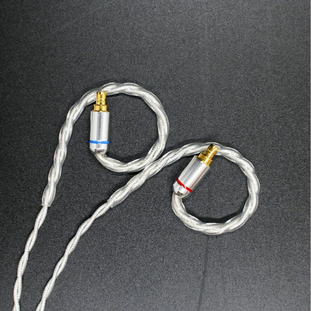IE500/4.4mm 頑張れ L字 7N超冷凍製単結晶銅銀メッキ最高ケーブル IE500/4.4mm 頑張れ L字 7N超冷凍製単結晶銅銀メッキ最高ケーブル
