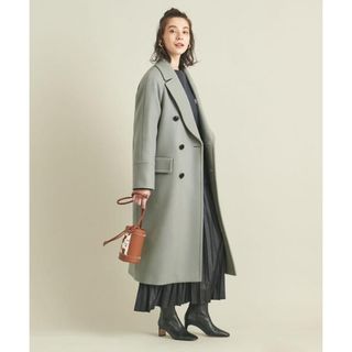 ビューティアンドユースユナイテッドアローズ(BEAUTY&YOUTH UNITED ARROWS)のBY HAMILTON WOOL MIX ロングPコート 21FW ∴(ロングコート)