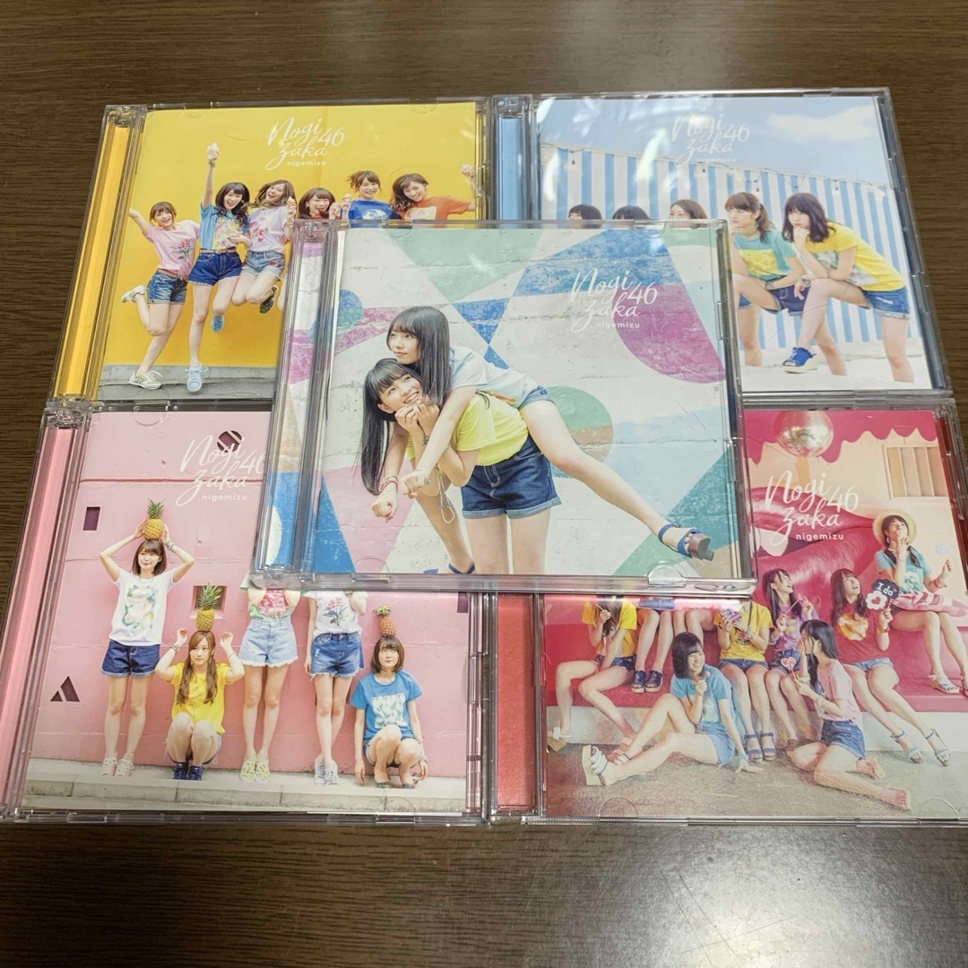 乃木坂46(ノギザカフォーティーシックス)の乃木坂46 逃げ水　初回仕様限定盤ABCD通常盤　18thシングル エンタメ/ホビーのCD(ポップス/ロック(邦楽))の商品写真