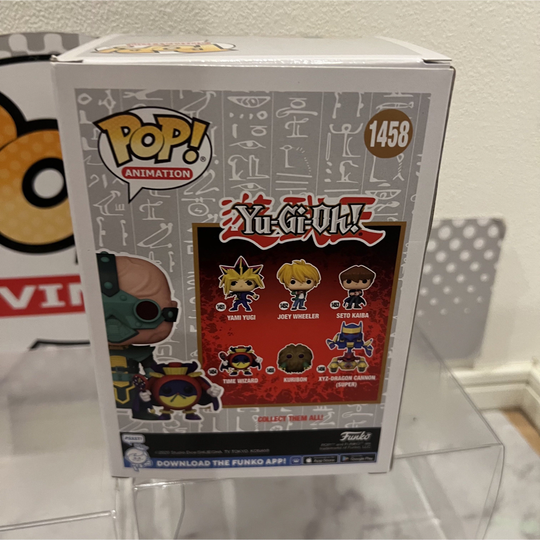 遊戯王(ユウギオウ)のレアFUNKO POP! 遊戯王　人造人間サイコショッカー　with 時の魔術師 エンタメ/ホビーのフィギュア(アニメ/ゲーム)の商品写真