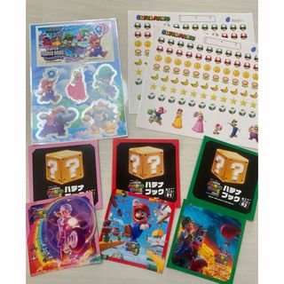 ニンテンドウ(任天堂)のマリオシール まとめ売り(ゲームキャラクター)